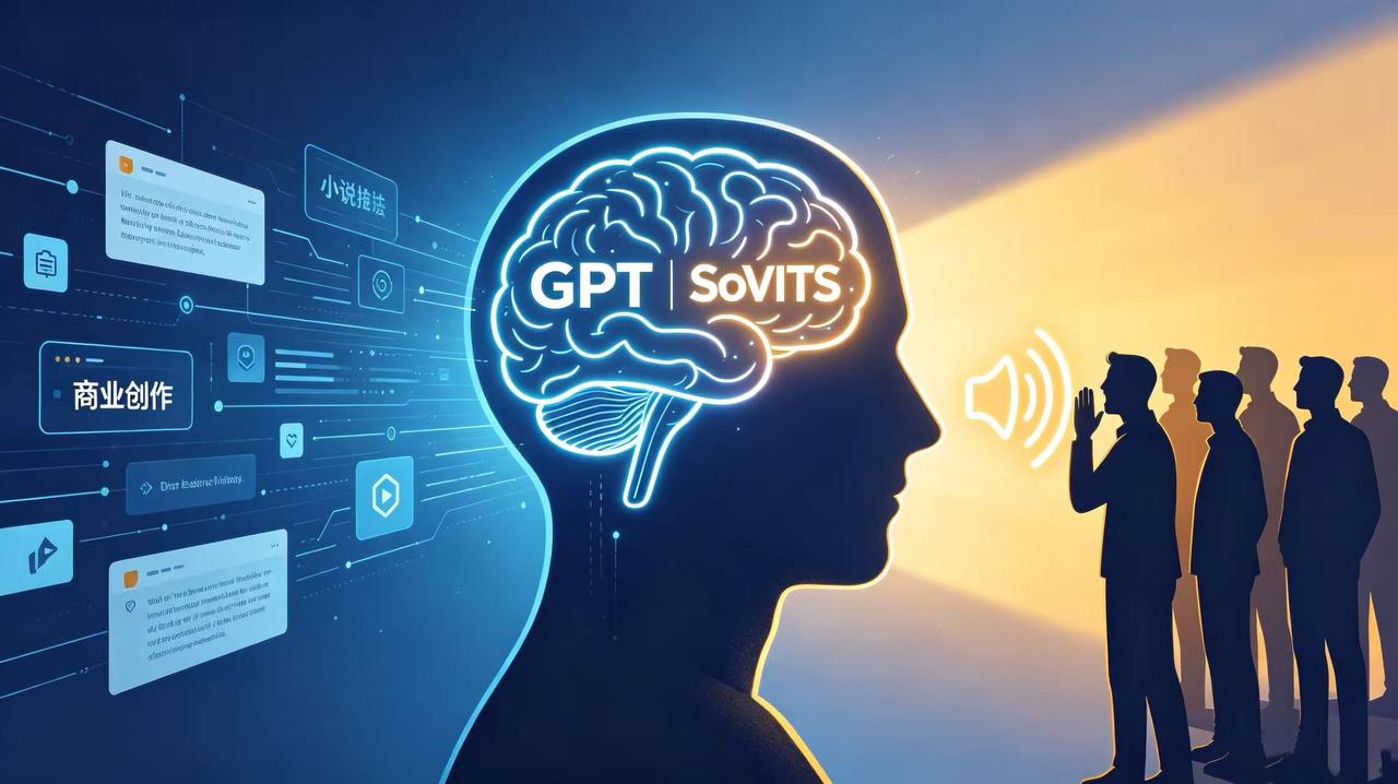 GPT-SoVITS AI 配音,兼顾商业创作与人文实用场景